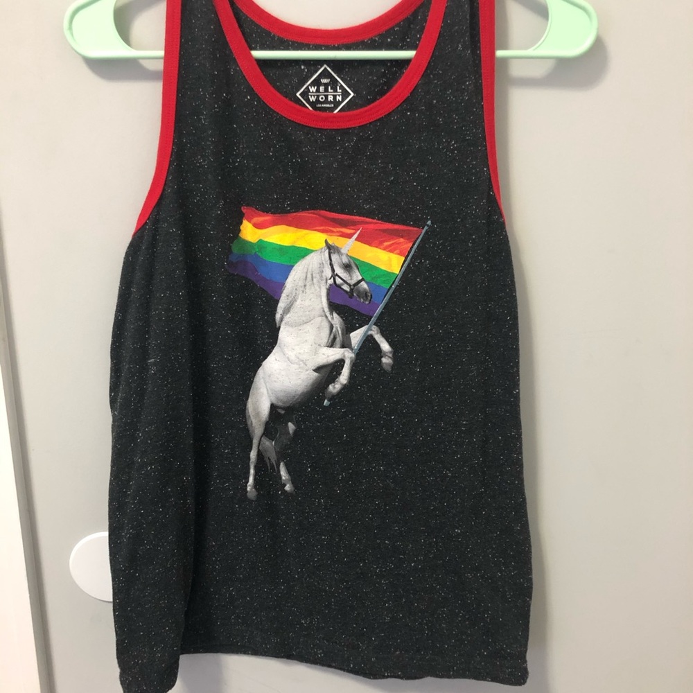 unicorn pride tank